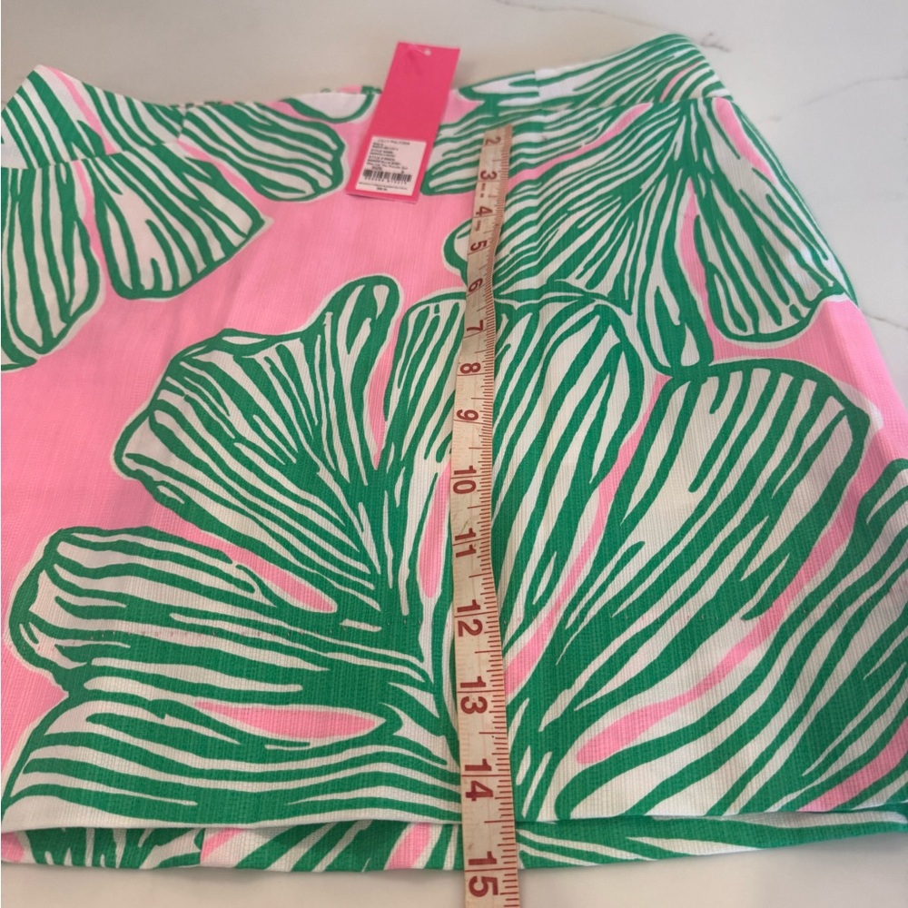 NWT Lilly Pulitzer Marigold Skort Mandevilla Baby who let the fonds out Sz 0 - Picture 13 of 13